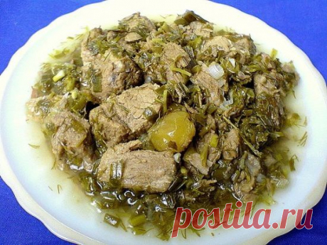 Чакапули из баранины рецепт приготовления | Sous-Chef.ru - готовить нужно вкусно