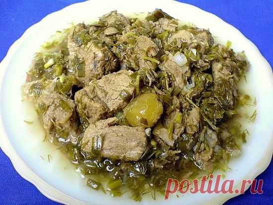 Чакапули из баранины рецепт приготовления | Sous-Chef.ru - готовить нужно вкусно