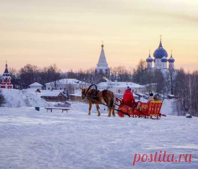 Морозный вечер в Суздале.
📷 Сергей Ершов