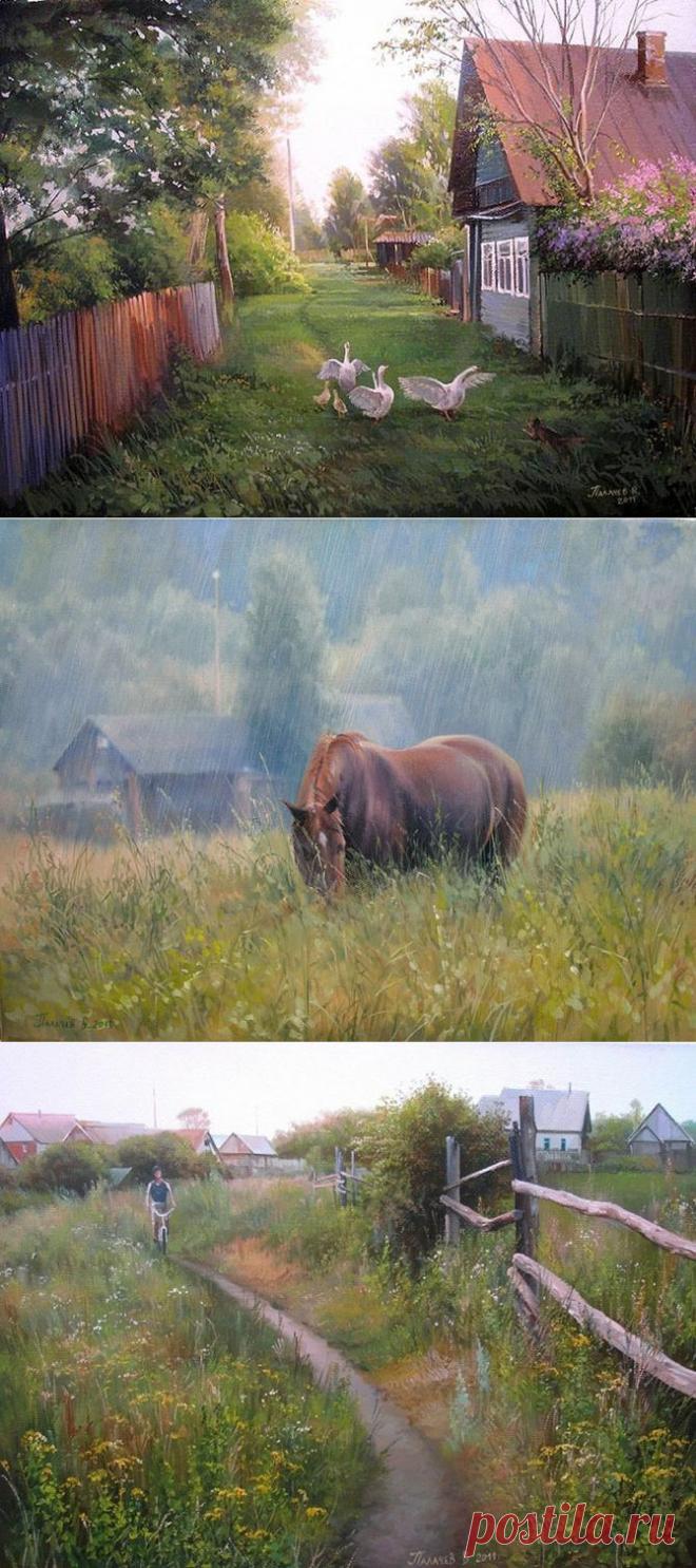 Теплые деревенские пейзажи прямиком из лета / Surfingbird знает всё, что ты любишь