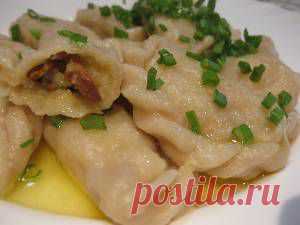 Вареники с картошкой или капустой - Вареники . 1001 ЕДА вкусные рецепты с фото!