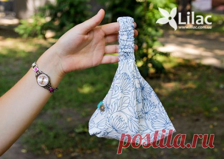 Универсальная косыночка с резинкой. Для прогулок по лесу и дачи! М.К.