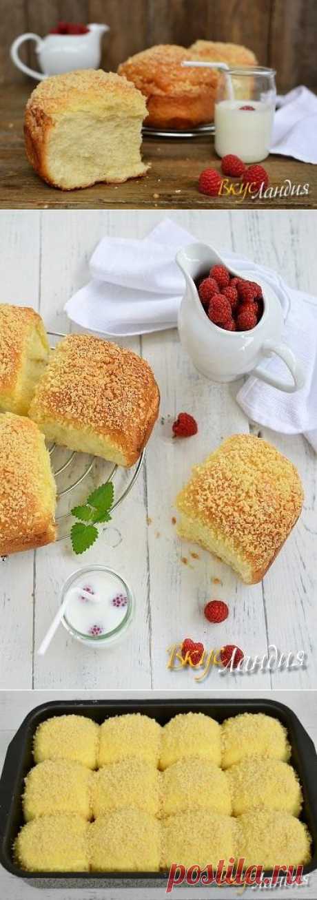 Булочки со штрейзелем.