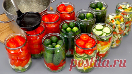 Даже на подарки закрыла: маринад &quot;Нежность&quot; - чудо (маринованные огурцы, помидоры, кабачки, ассорти) | Кухня наизнанку | Дзен