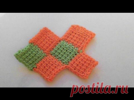 ЭНТЕРЛАК ТУНИССКИМ ВЯЗАНИЕМ
