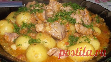 Как приготовить мясо с овощами и молодым картофелем - рецепт, ингредиенты и фотографии