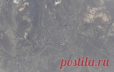 Космонавт с МКС показал стартовую площадку Байконура, откуда Гагарин отправился в космос. Дмитрий Петелин запечатлел площадку номер 1 космодрома Байконур