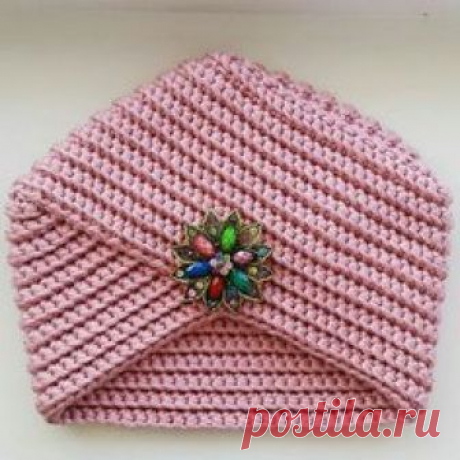 Чалма крючком: схемы, описание, модель для начинающих, ажурная, объемная чалма Современные модницы отдают предпочтение вязаному варианту чалмы. Справиться с выполением работы крючком под силу даже начинающему мастеру.