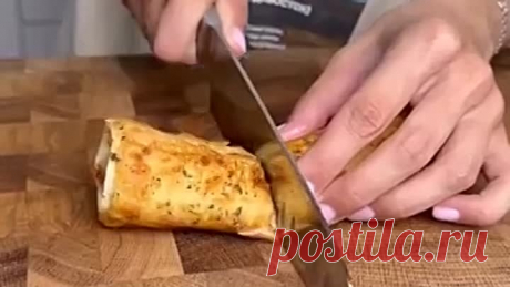 Сосиски с сыром в лаваше ( рецепт )