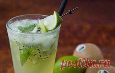 Детский мохито с киви