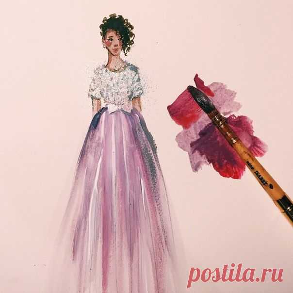 Fashion-иллюстрации от именитого дизайнера Katie Rodgers / Удивительное искусство