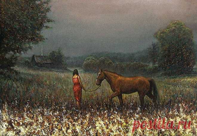 Картины захватывают, передают ощущение гармонии и покоя. От них исходит свет, струящийся, неуловимый... Художник Майков Игорь Валериевич.