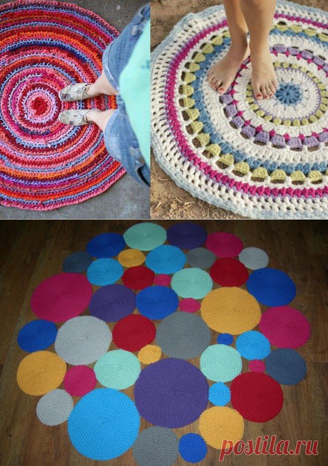 8 способов создания ковриков своими руками
