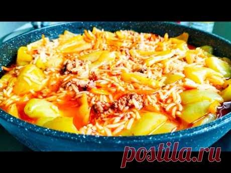 🌶️🧅🥩Фаршированный перец больше не готовлю!💯Ленивый перец без возни🌿