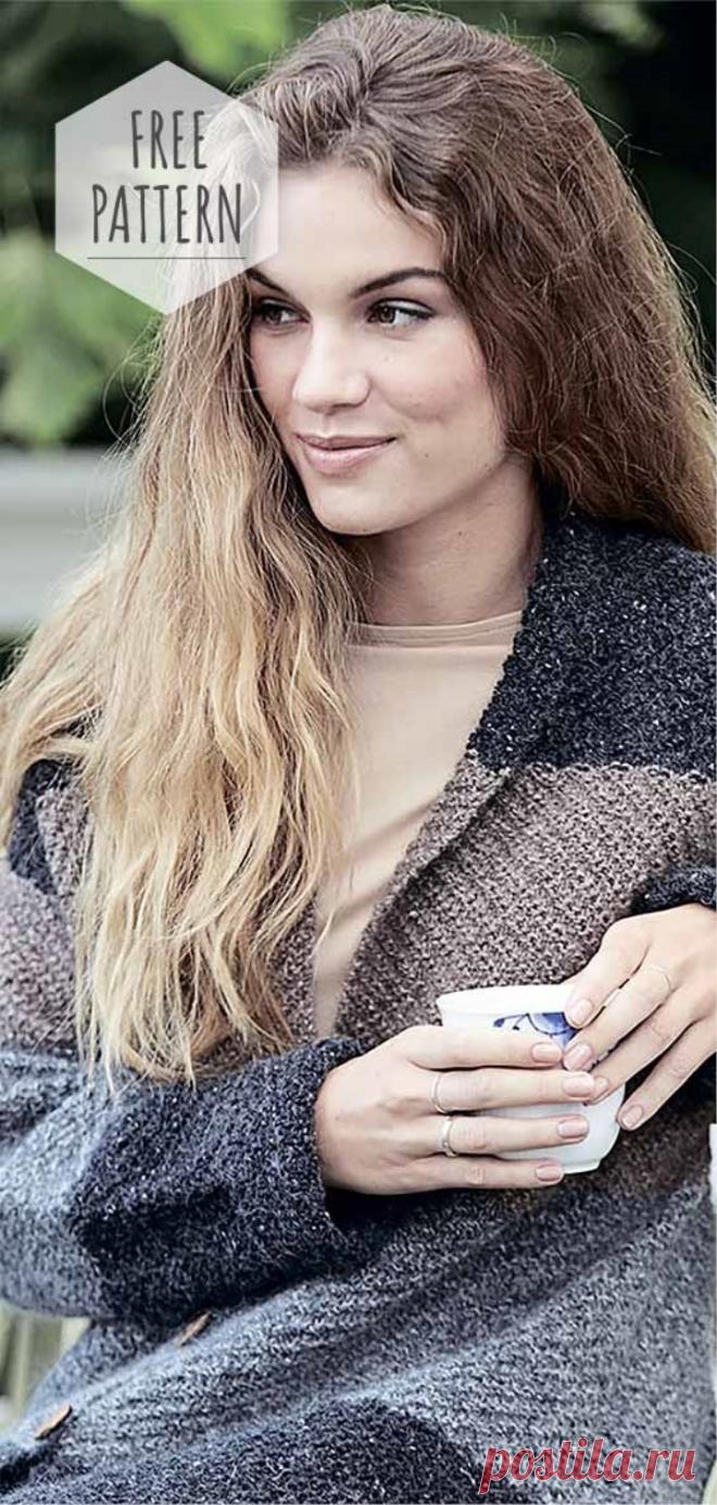 Women Spring Trend Cardigan Free Pattern