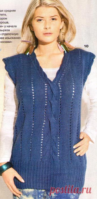 УДЛИНЁННЫЙ ЖИЛЕТ