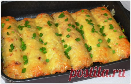 Надоели котлеты? Тогда попробуйте новый вкусный рецепт из фарша, грибов и картофеля!