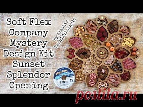 Soft Flex Company Mystery Design Kit Sunset Splendor Opening