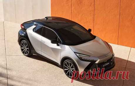 Toyota C-HR 2024: интерьер, экстерьер, фото
