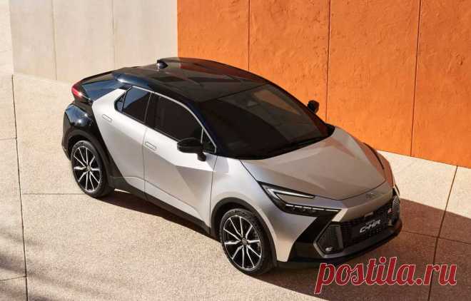 Toyota C-HR 2024: интерьер, экстерьер, фото