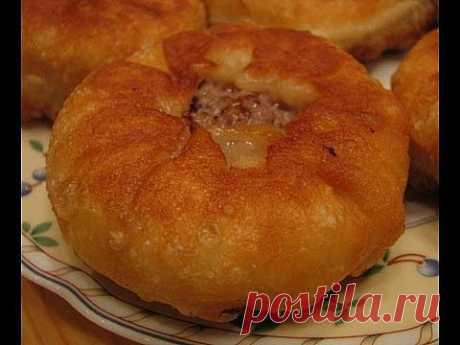 Беляши с мясом - YouTube