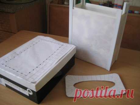 Необходимости для плетения салфетницы.