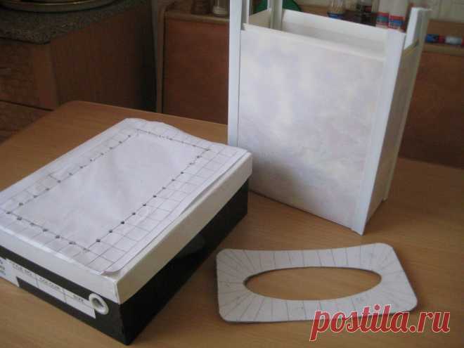 Необходимости для плетения салфетницы.