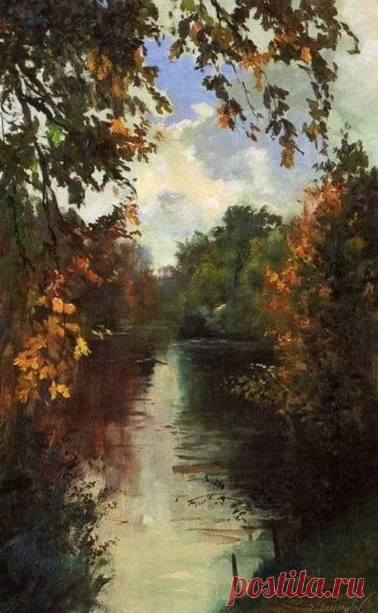 ... Такая грусть лишь в это время года...