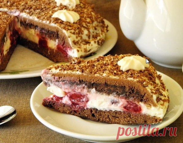 ВИШНЁВЫЙ ТОРТ 