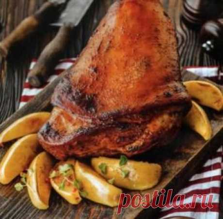 (+2) Вкусное вепрево колено по Чешски с яблоками и горчичной приправой