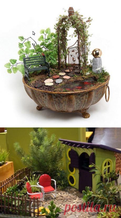 МИНИАТЮРНЫЕ САДИКИ | Самоцветик