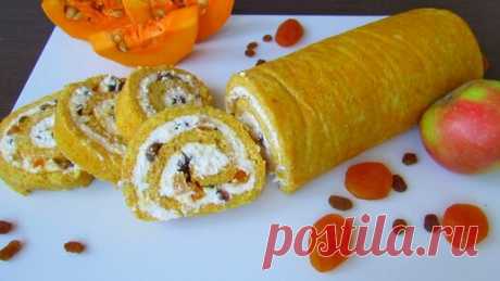 Вот так готовлю десерт из ТЫКВЫ🍂Вкуснятина, после которой вы полюбите ТЫКВУ👍. Сочный, нежный и очень ВКУСНЫЙ!