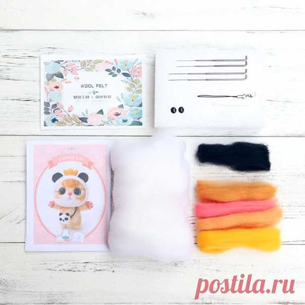 Набор для фелтинга
В набор для создания этого замечательного котенка входит шерсть и игла для валяния
==========================
https://s.click.aliexpress.com/e/4xdPFbpe?product_id=..