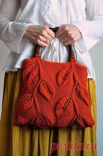 Женские вязаные сумки | Сделай сам!