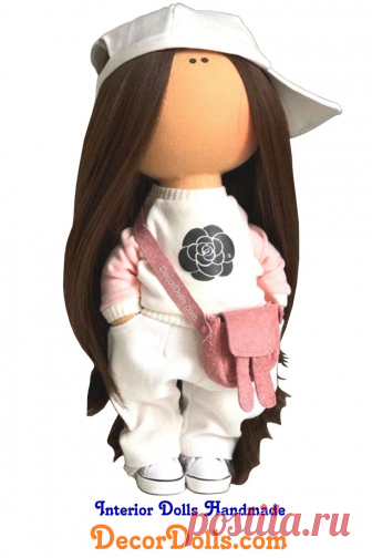 Teen Portrait Girl Doll, Selfie Art Doll, Cute Gift for Teen Girl, Textile Cloth Doll by Tanya E Hello, dear visitors!This is handmade tilda doll created by master Tanya E. (Moscow, Russia).   Doll is made BY ORDER. Order production time is 10 - 14 days. FREE SHIPPING TO ANY COUNTRYDoll is 30 cm (11.8 inch) tall and made of only quality materials.You can find them in our shop searching by artist name, stated in th