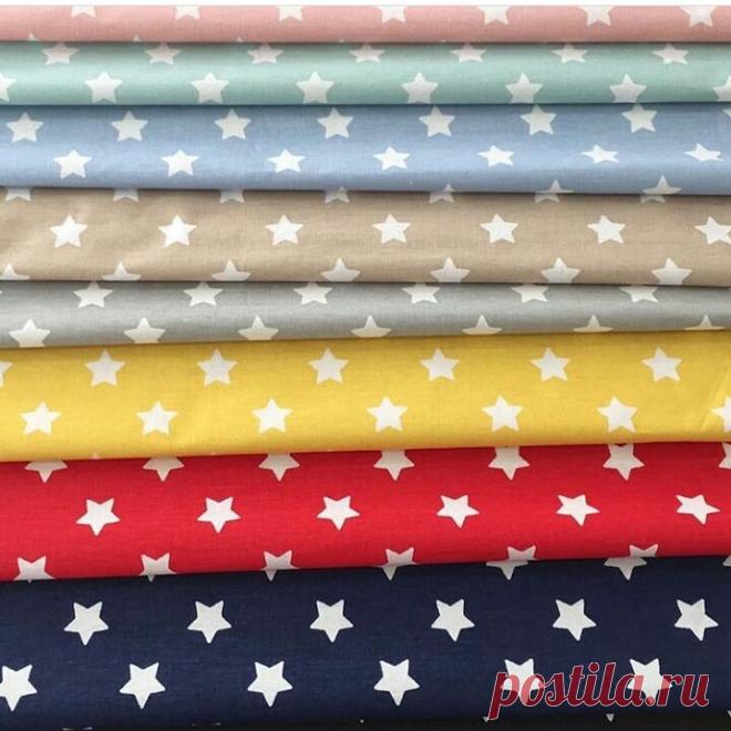 Публикация Ткани из Турции в Instagram • Ноя 10, 2017 at 6:47 UTC 1 отметок «Нравится», 1 комментариев — Ткани из Турции (@hobbygorod) в Instagram: «✂Звездочки на цветном ✂100% хлопок
✂Ширина 240
✂»