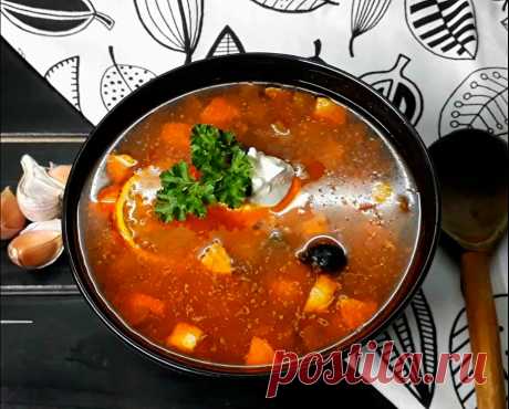 Солянка сборная мясная классическая. Самая вкусная | Тарелка.ru | Яндекс Дзен