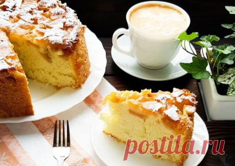 (32) Шарлотка с яблоками - пошаговый рецепт с фото. Автор рецепта Ирина Щербакова . - Cookpad