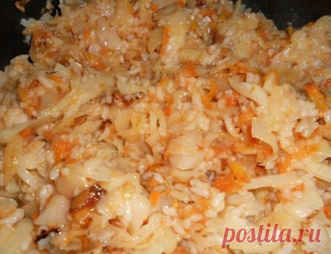 На ужин готовлю обычную капусту с рисом и специями | Кулинария.от простого к сложному | Пульс Mail.ru