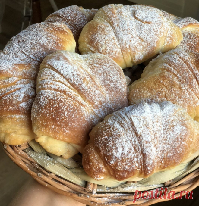 Простой рецепт круассанов. - Made with Love