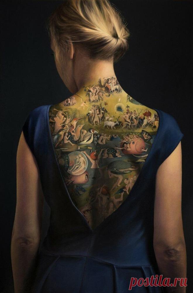 Картина в картине художника Агнешки Ниенартович | VestiNewsRF.Ru