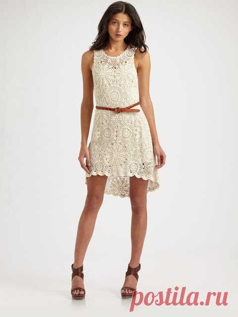 Irish crochet &: Crochet dress