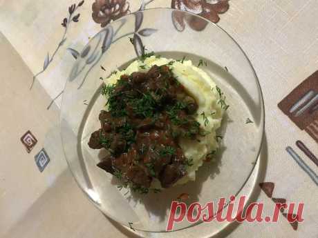 Говядина в соусе демиглас с картофелем рецепт