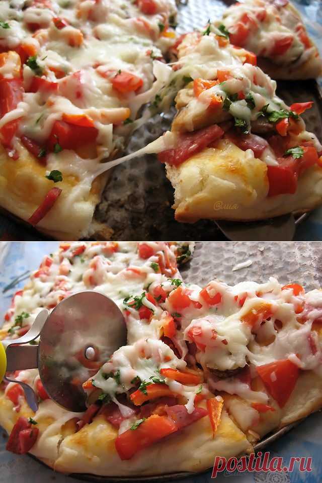 Быстрое тесто для пиццы: 2 рецепта: с дрожжами и без