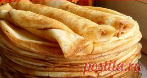 Блины по старинному рецепту - Советы на все случаи жизни