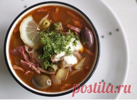 Солянка мясная