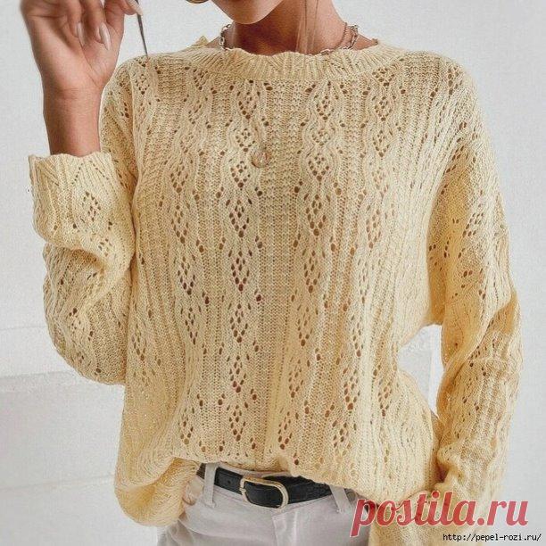 Сообщество Люблю вязание- Вдохновляем на творчество! Вяжите вместе с нами!


ЗОЛОТИСТЫЙ ДЖЕМПЕР
Узор состоит из двух элементов: ажурный мотив и теневые дорожки, чередующие в себе лицевые и изнаночные ряды. Схема ниже полностью соответствует порядку комбинации элементов в оригинальной модели, просто берите и вяжите. Один повторяющийся блок составляет 34 петли и 16 рядов.
 

На схеме указаны и нечётные, и чётные ряды, схема дана для вязания круговыми рядами. Чётные ряды в аж...