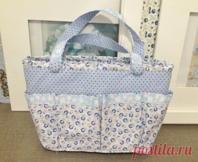 PASSO À PASSO COMO FAZER ORGANIZADOR BOLSA | Vivartesanato
