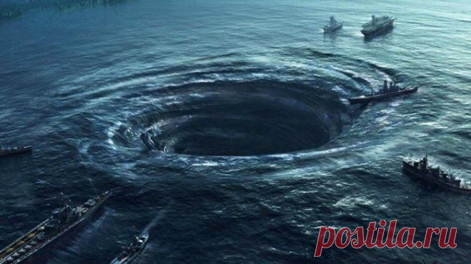 Самые жуткие аномальные зоны мирового океана