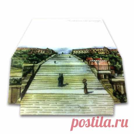 3D блок для записей "Потемкинская лестница", серия "Одесса": продажа, цена в Киевской области. стикеры, бумага для заметок от "Интернет-магазин эксклюзивных бумажных подарков" - 380708431